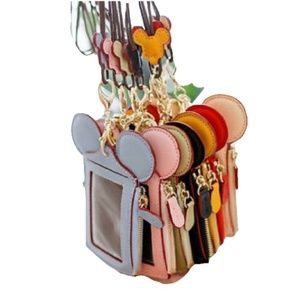 Happy Dreams Mouse Ears Wallet Lanyard